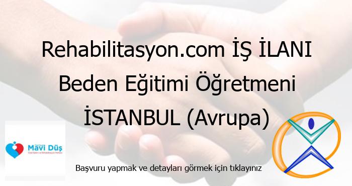 istanbul avrupa beden egitimi ogretmeni is ilani hfk rhc hp64