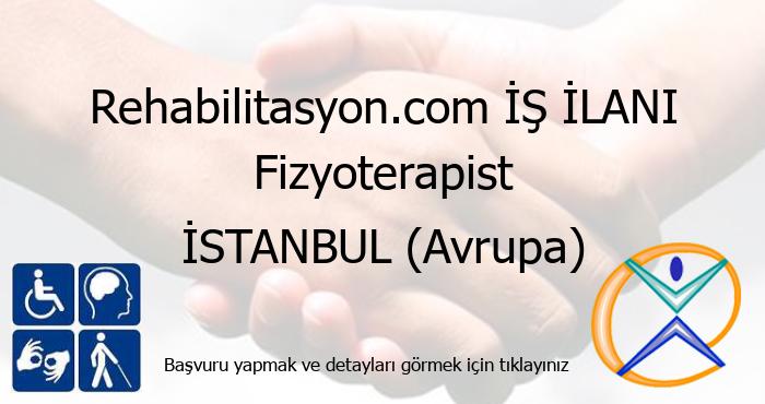 istanbul avrupa fizyoterapist is ilani 5aj xyw i6u8